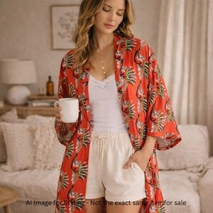 NWT Do Everything in Love Floral Kimono Robe / Cover-up🌺✨